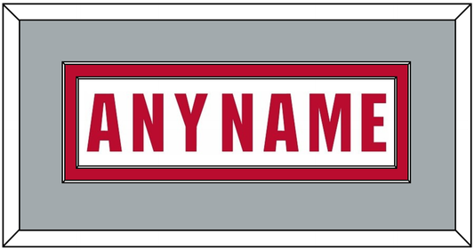 Ohio State Basketball Name - Home White (2013-2014) - Signature Tier 3