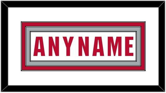 Ohio State Basketball Name - Home White (2013-2014) - Premier Tier 1