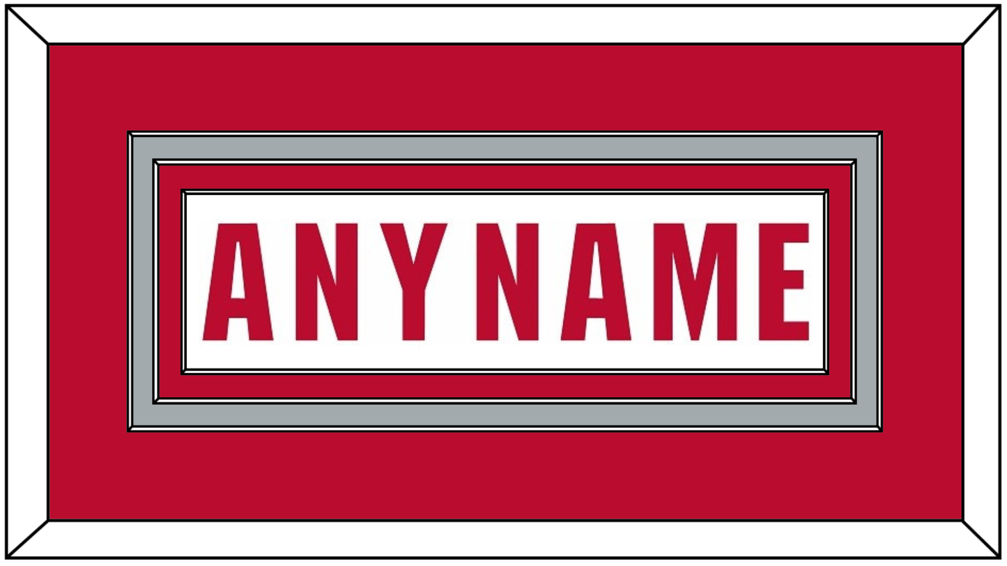 Ohio State Basketball Name - Home White (2013-2014) - Premier Tier 2