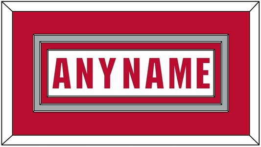 Ohio State Basketball Name - Home White (2013-2014) - Premier Tier 2