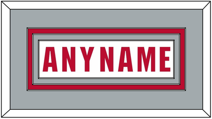 Ohio State Basketball Name - Home White (2013-2014) - Premier Tier 3