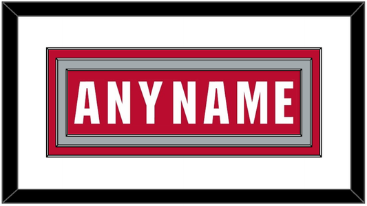 Ohio State Basketball Name - Road Red (2013-2014) - Premier Tier 1