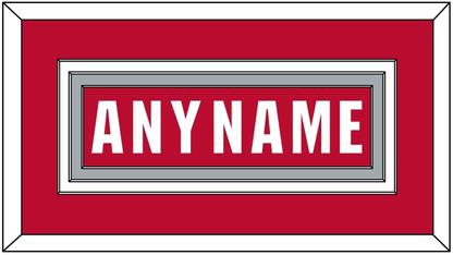Ohio State Basketball Name - Road Red (2013-2014) - Premier Tier 2