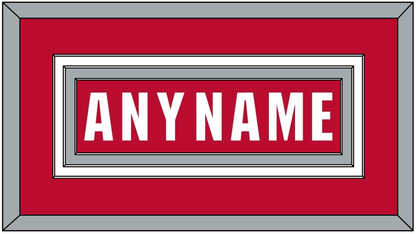 Ohio State Basketball Name - Road Red (2013-2014) - Premier Tier 2