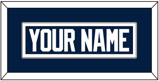 Penn State Hockey Nameplate - Home White - Essential Tier 1