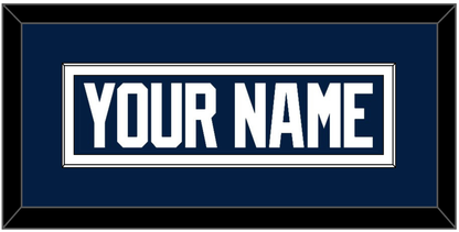 Penn State Hockey Nameplate - Home White - Essential Tier 1