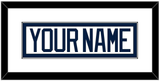 Penn State Hockey Nameplate - Road Blue - Single Mat 1