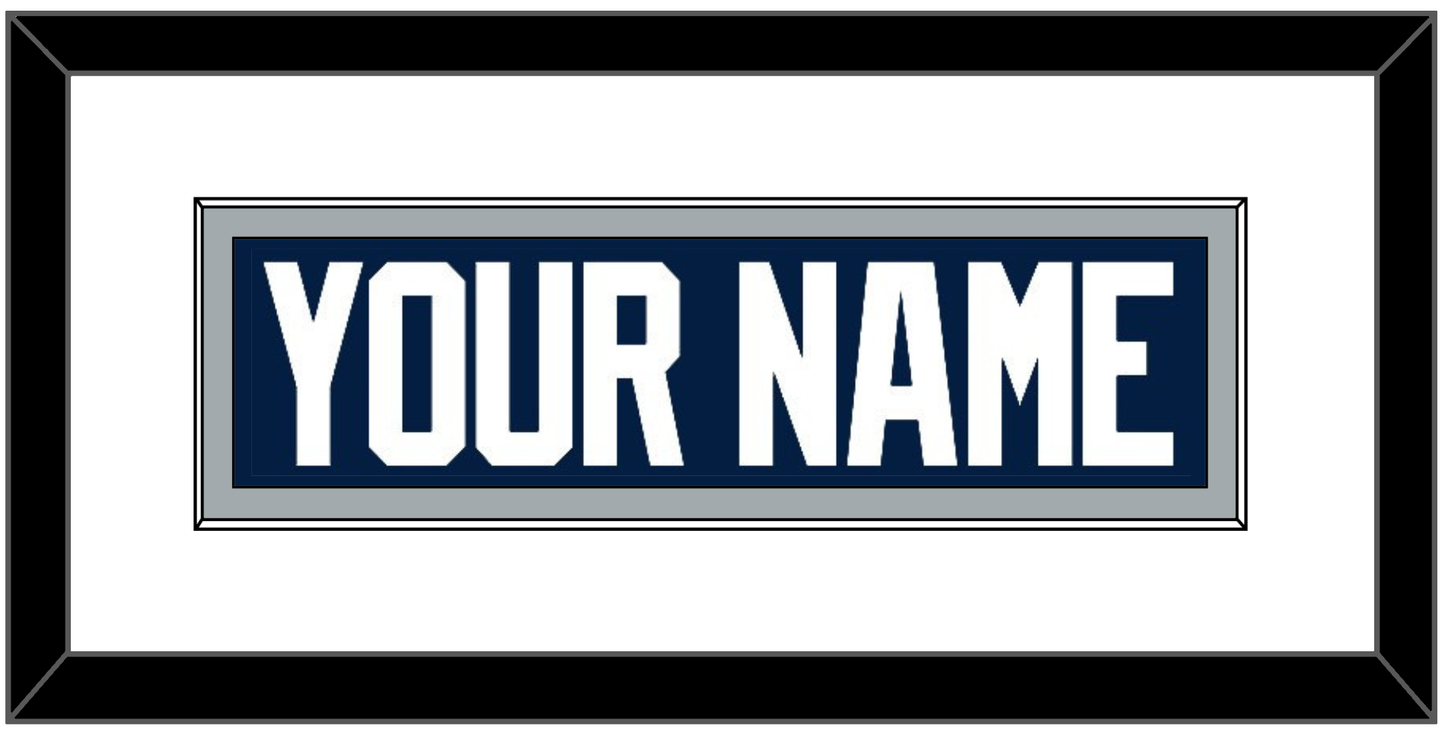 Penn State Hockey Nameplate - Alternate Gray - Essential Tier 1