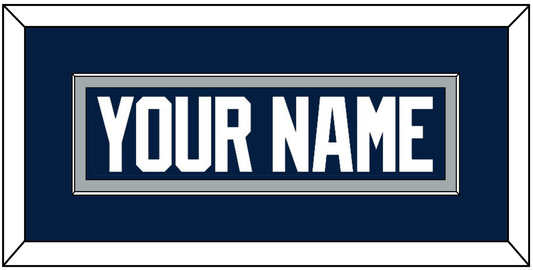 Penn State Hockey Nameplate - Alternate Gray - Essential Tier 2