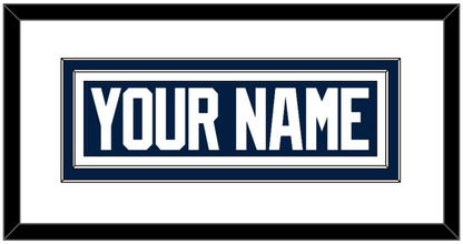 Penn State Hockey Nameplate - Home White - Signature Tier 1