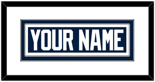 Penn State Hockey Nameplate - Home White - Signature Tier 1