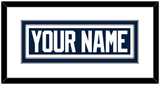 Penn State Hockey Nameplate - Home White - Double Mat 1