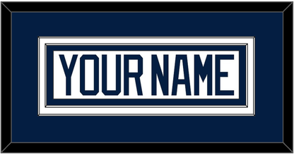 Penn State Hockey Nameplate - Road Blue - Signature Tier 1
