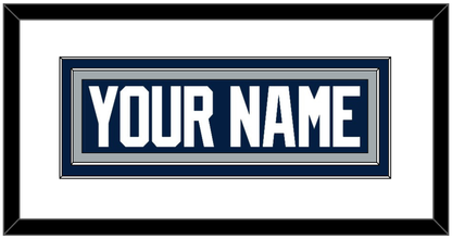 Penn State Hockey Nameplate - Alternate Gray - Signature Tier 1