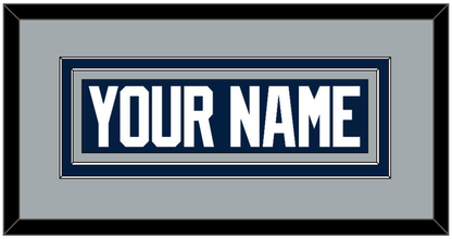 Penn State Hockey Nameplate - Alternate Gray - Signature Tier 2