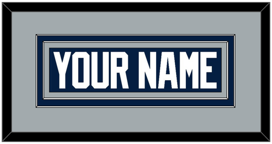 Penn State Hockey Nameplate - Alternate Gray - Signature Tier 2