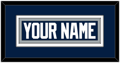 Penn State Hockey Nameplate - Alternate Gray - Signature Tier 3