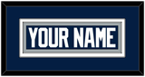 Penn State Hockey Nameplate - Alternate Gray - Double Mat 3
