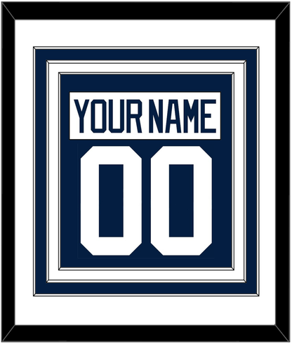 Penn State Nameplate & Full-Size Number - Combined