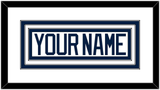 Penn State Hockey Nameplate - Road Blue - Triple Mat 1