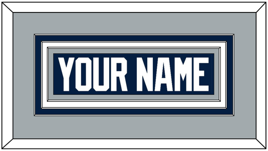 Penn State Hockey Nameplate - Alternate Gray - Premier Tier 1