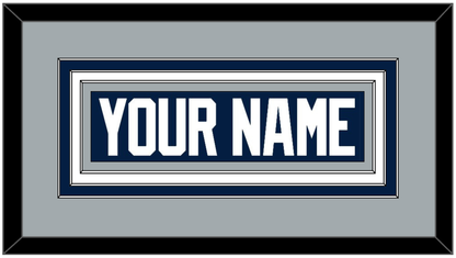 Penn State Hockey Nameplate - Alternate Gray - Premier Tier 1