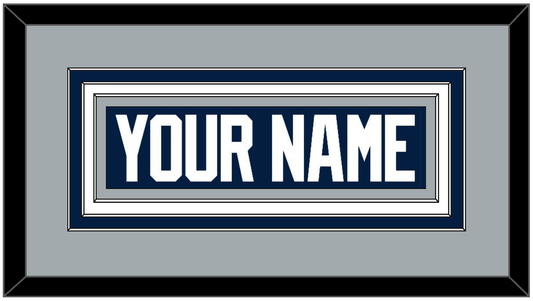Penn State Hockey Nameplate - Alternate Gray - Premier Tier 1