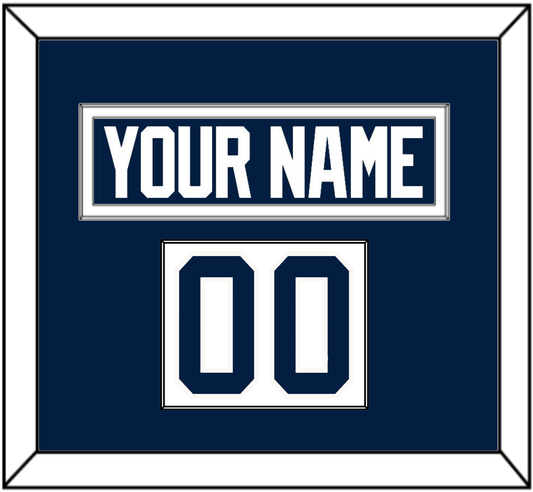 Penn State Hockey Nameplate & Number (Shoulder) - Home White - Essential Tier 1