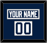 Penn State Hockey Nameplate & Number (Shoulder) - Home White - Single Mat 1