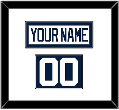 Penn State Hockey Nameplate & Number (Shoulder) - Road Blue - Essential Tier 1