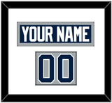 Penn State Hockey Nameplate & Number (Shoulder) - Alternate Gray - Single Mat 1