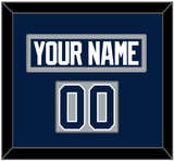 Penn State Hockey Nameplate & Number (Shoulder) - Alternate Gray - Single Mat 2