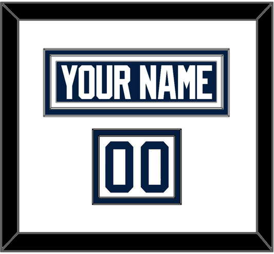 Penn State Hockey Nameplate & Number (Shoulder) - Home White - Signature Tier 1