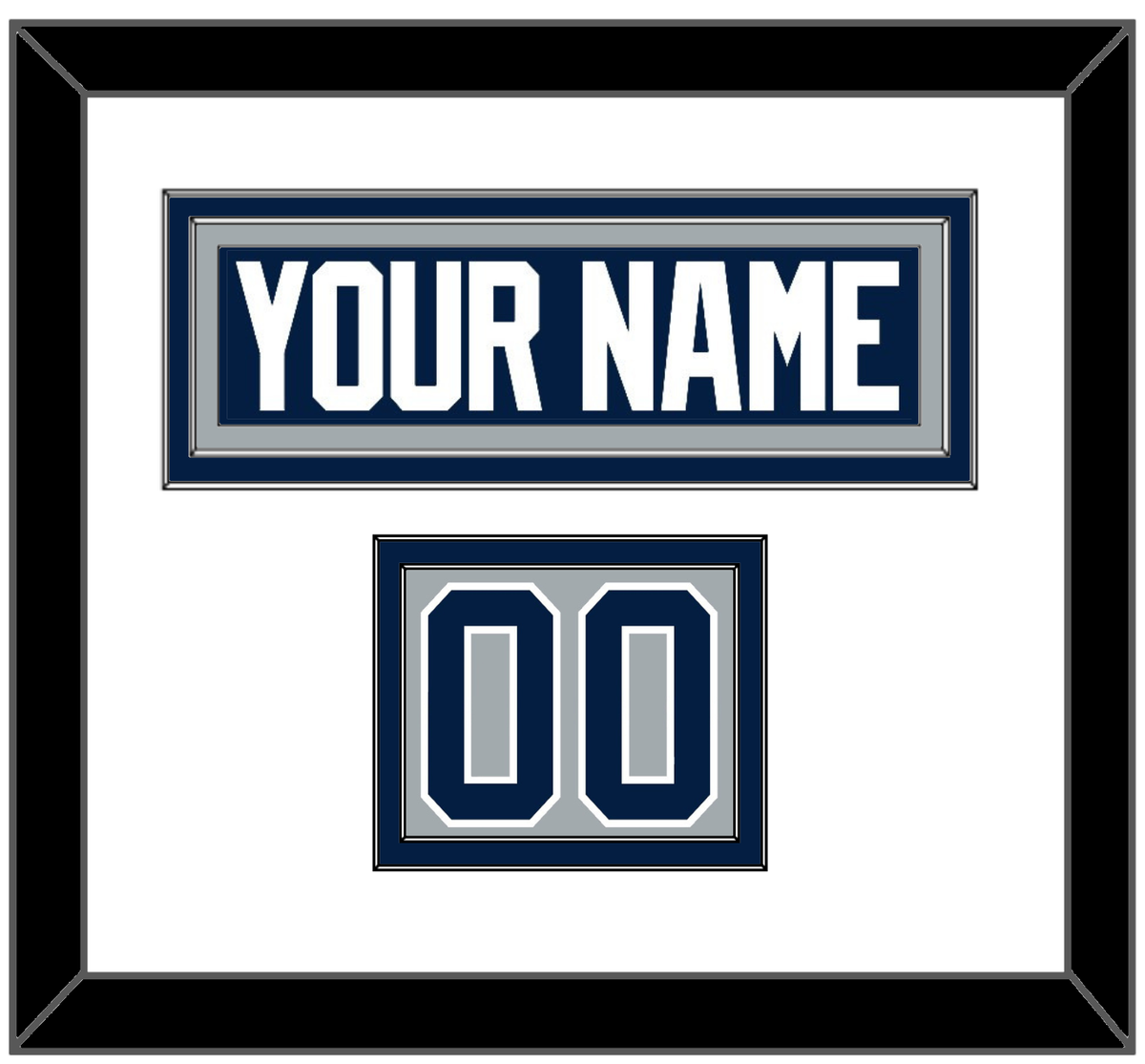 Penn State Nameplate & Shoulder Number
