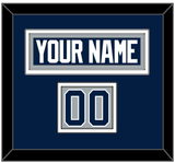 Penn State Hockey Nameplate & Number (Shoulder) - Alternate Gray - Double Mat 3