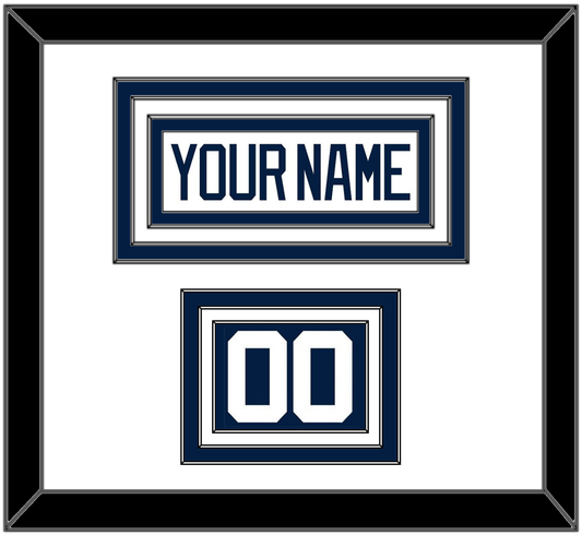 Penn State Hockey Nameplate & Number (Shoulder) - Road Blue - Premier Tier 1