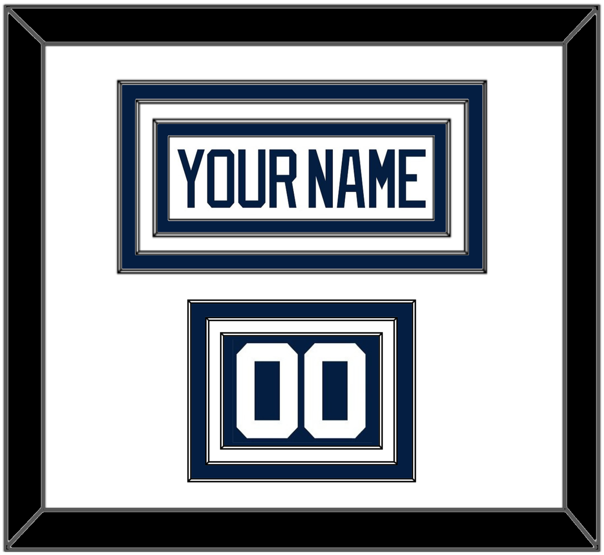 Penn State Nameplate & Shoulder Number