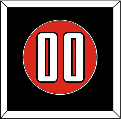 Texas Tech Baseball Number - Alternate Red (2018-2019) - Essential Tier 2
