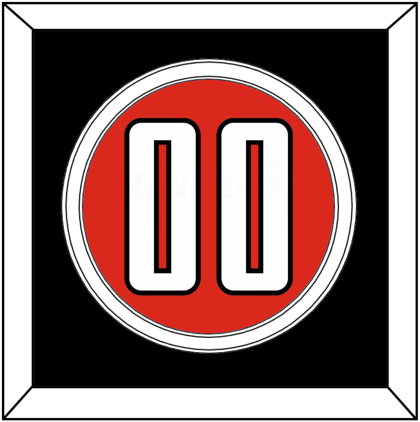 Texas Tech Baseball Number - Alternate Red (2018-2019) - Signature Tier 3