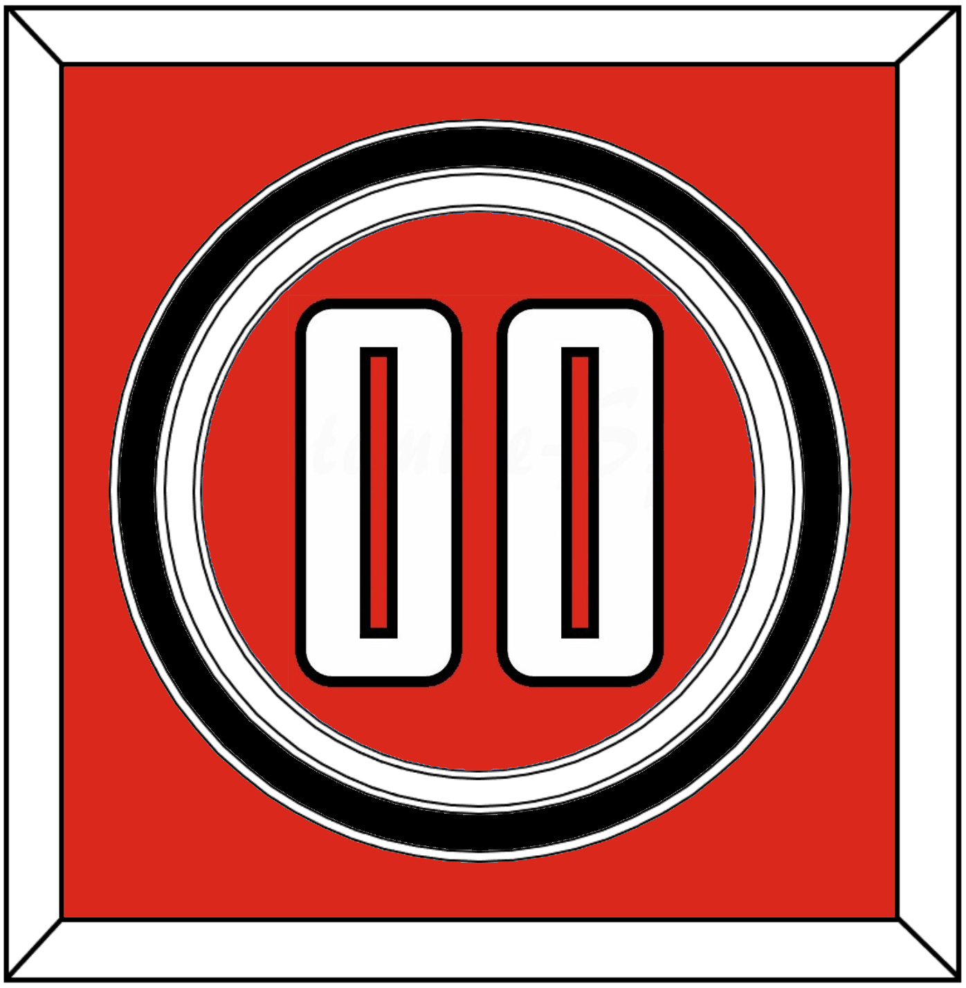 Texas Tech Baseball Number - Alternate Red (2018-2019) - Premier Tier 2