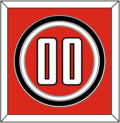 Texas Tech Baseball Number - Alternate Red (2018-2019) - Premier Tier 2