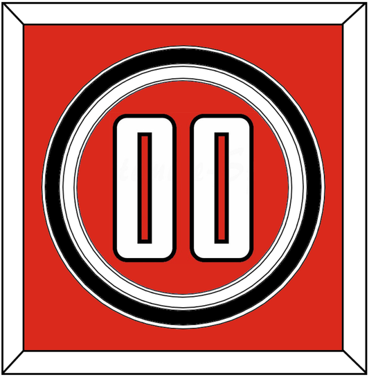 Texas Tech Baseball Number - Alternate Red (2018-2019) - Premier Tier 2