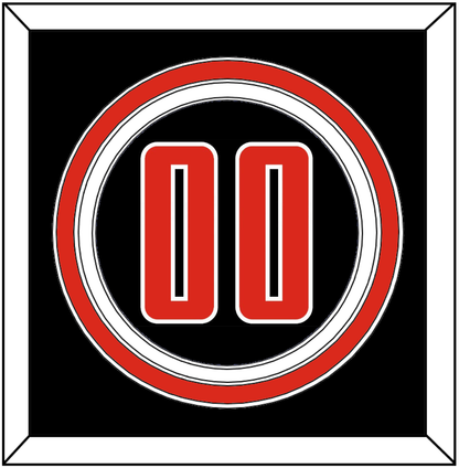 Texas Tech Baseball Number - Alternate Black (2018-2019) - Premier Tier 2
