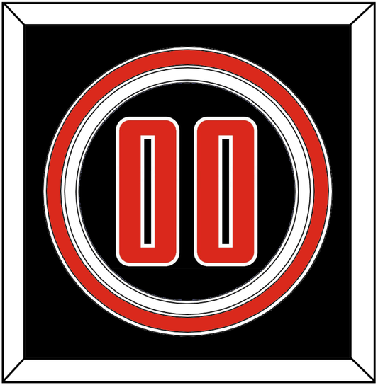 Texas Tech Baseball Number - Alternate Black (2020) - Premier Tier 2
