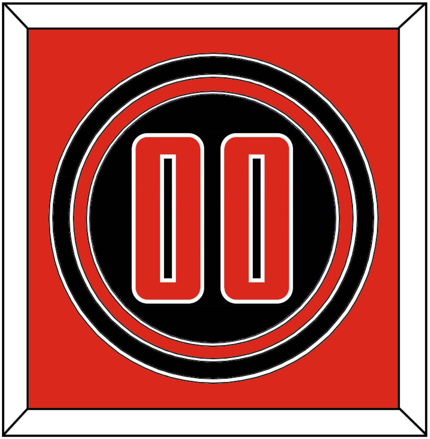 Texas Tech Baseball Number - Alternate Black (2020) - Premier Tier 3