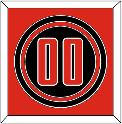 Texas Tech Baseball Number - Alternate Black (2020) - Premier Tier 3
