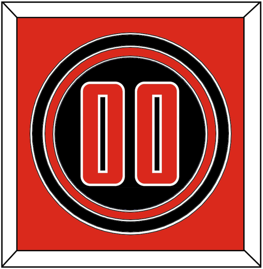 Texas Tech Baseball Number - Alternate Black (2020) - Premier Tier 3