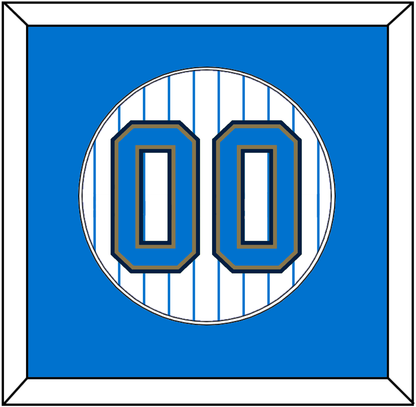 UCLA Baseball Number - Home Pinstripes (2010-2013) - Essential Tier 1