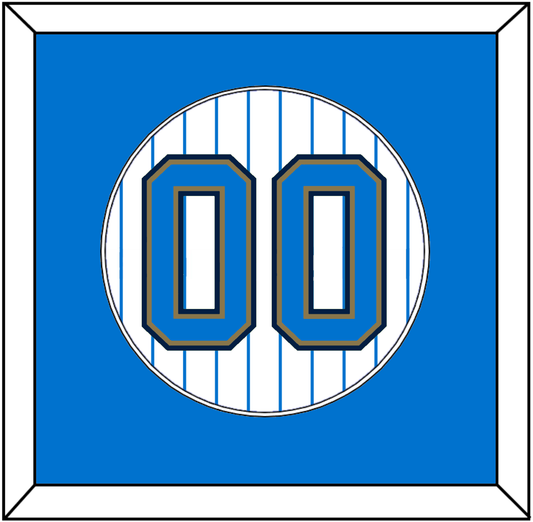 UCLA Baseball Number - Home Pinstripes (2010-2013) - Essential Tier 1