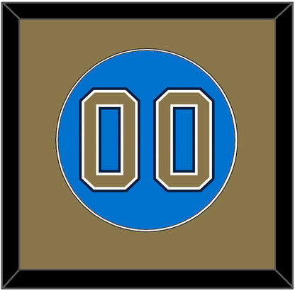 UCLA Baseball Number - Alternate Light Blue (2010-2013) - Essential Tier 2